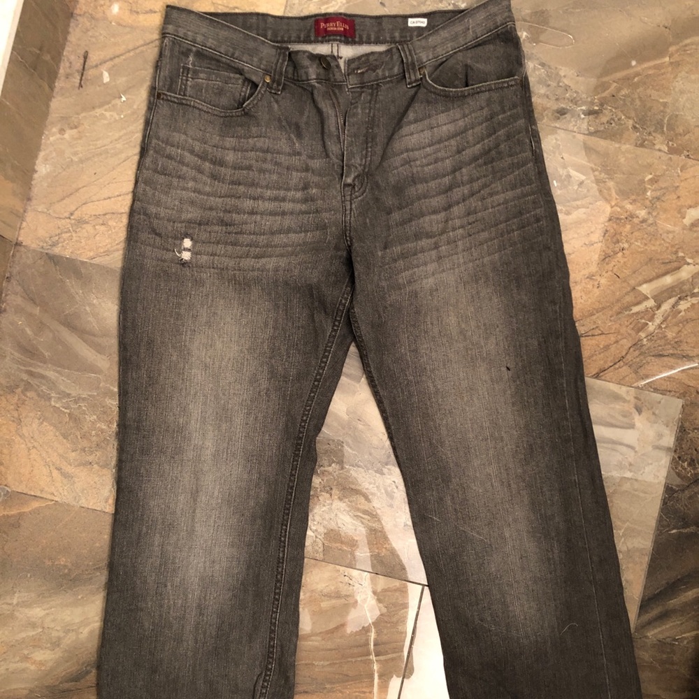 Perry Ellis Black Denim Jeans